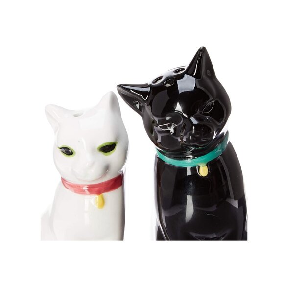 Cuddling Cats Ceramic Salt & Pepper Shakers - Picture 6 of 10